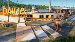 We are upgrading our Wooden sailboat’s interior — Sailing Yabá 249