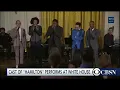 Hamilton cast performs "My Shot" at White House