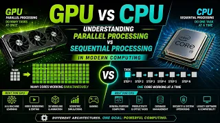 GPU vs CPU Understanding Parallel Processing vs Sequential Processing in Modern Computing Uplatz