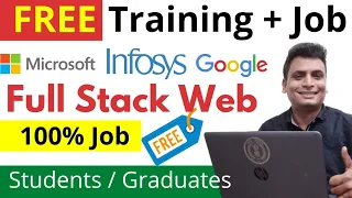 Free Full Stack Web 9 Month Training With 100 Guaranteed Job Google Microsoft Amazon ZERO Fees