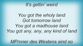 Falco Manner Des Westens Any Kind Of Land Lyrics 