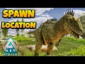 How to Find Carcharodontosaurus in ARK Ascended - Astraeos Map
