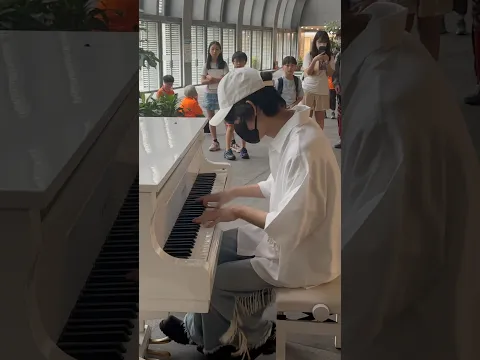 海外の駅ピアノに突然現れた日本人がヤバいw #piano