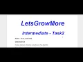 LGM Task4 Prediction using Decision Tree Algorithm Data Science
