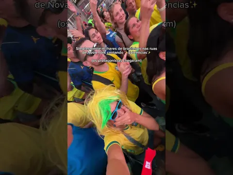 OS PROTAGONISTAS CHEGARAM NA COPA