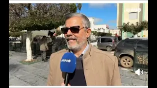 محمد السيموا يوضح لاستعدادات القائمة ل إستقبال عودة سكان  القصر الكبير بعد النزوح بسبب الفياضانات 