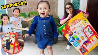 SORPRENDO A MI SOBRINITA CON UN KIT PARA PINTAR | Daailum