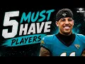 5 Players We NEED in Every Draft in 2026 Fantasy Football