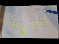 Tennessee Cash 3 Tic Tac Toe August