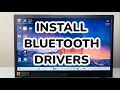 How To Install Bluetooth Drivers On Windows 11 10