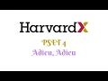 HarvardX CS50 Python Adieu Adieu PSET 4