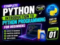 Complete Python Programming Course for Beginners in Hindi Introduction to Python Episode 1
