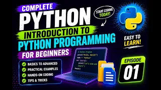 Complete Python Programming Course for Beginners in Hindi Introduction to Python Episode 1