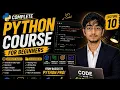 COMPLETE PYTHON COURSE 2026 LECTURE 10 Basic OOP Complete Course Revision CDP PROJECT