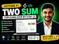LeetCode 1 Two Sum Explained Step by Step in C