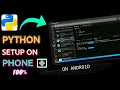 How to Setup Python in Your Phone Using VS Code how to install python on android GoodWayGiverTech