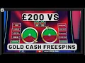 Download Lagu £200 Vs GOLD CASH FREESPINS | £500 Jackpot Slot | Inspired Gaming