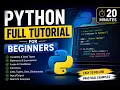 Python Full Tutorial in 20 Minutes Learn Python from Scratch for Beginners