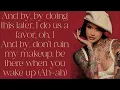 Kehlani ~ Back and Forth (feat. Missy Elliott) ~ Lyrics 