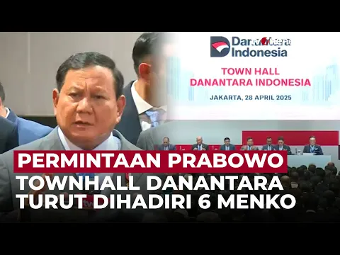 Begini Alasan Prabowo Tak Izinkan Wartawan Saat Meliput Pidato di Acara Danantara