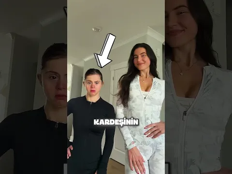 Bu Küçük Kız Ablasının Yaptığı Bu Harekete İnanamadı 😳❤️