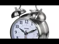 How to set a Sharp Twinbell Quartz Analog Alarm-Clock