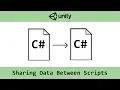 Unity C Exchanging Data Between Scripts Fields Properties and Static Keyword