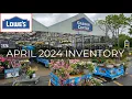 NEW ARRIVALS Lowes Garden Center Inventory April 2024 Statuary Unique Evergreens Irish Moss