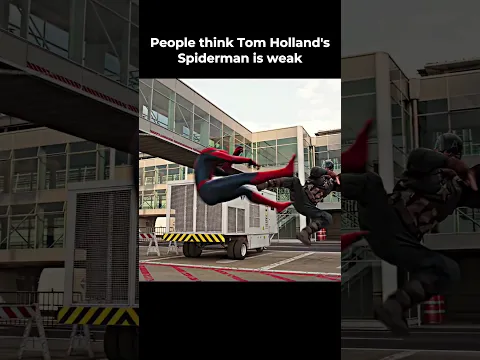 Spiderman was never weak #shorts #spiderman