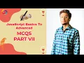 JavaScript MCQS Part 7