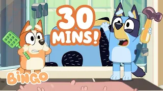 Bandit has Headlice! 🪳😬 | 30 Minutes of Family Fun | Bingo - Official Channel
