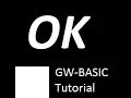 Gw Basic Tutorial No-1 GW Programming