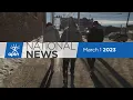 APTN National News March 1 2023 - Calls to support unhoused in Kenora Forestry partnership