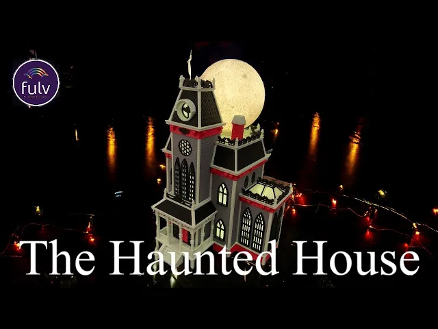 Haunted House w/ 3D Moon video thumbnail