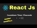 Countdown Timer using react js