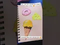 Try this delicious food items painting 😍🎨🖌️/Realistic painting #realisticdrawing #fooditemdrawing