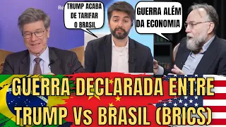 Ameaças, Tarifas, Provocação… A Guerra Econômica Começou #Brasil #Brics #EUA