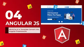 04 - Html Css Js Template Convet Into Angular Framework Angular