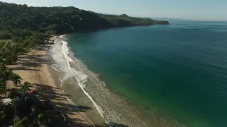 4k Video of Sailboat in Chacala Anchorage, Mexico | Sailing Avocet