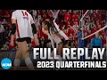 Wisconsin vs Oregon 2023 NCAA volleyball tournament quarterfinals FULL REPLAY