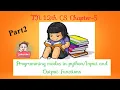 Programming in and output functions in in dharani