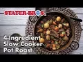 4 Ingredient Slow Cooker Pot Roast