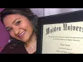 MPH Journey with Walden University