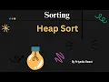 Heap Sort in Data Structure C Program Step-by-Step Explanation Algorithm