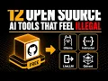 12 Open Source AI Tools That Feel ILLEGAL To Know About