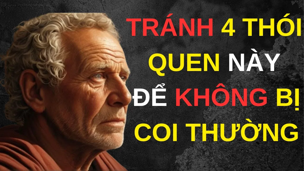 Outline Video 4 Thói Quen Xấu Khiến Bạn Bị Xem Thường – Tránh Ngay! | Cuộc Sống Khắc Kỷ