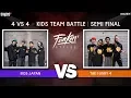 Download Lagu SNIPES FUNKIN STYLEZ 2019 - KIDZ TEAM BATTLE -  SEMI FINAL -  Kids Japan vs. The Funky 4
