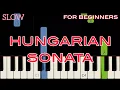 Download Lagu HUNGARIAN SONATA [ HD ] - RICHARD CLAYDERMAN | SLOW \u0026 EASY PIANO