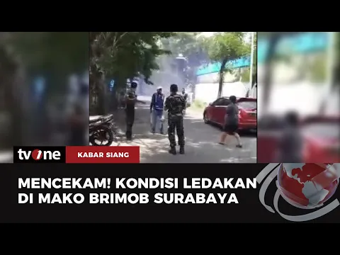 Begini Kondisi Ledakan di Mako Brimob Surabaya yang Hebohkan Warga Sekitar