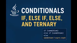 Master IF ELSE TERNARY in Java The Right Way